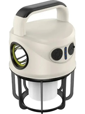 TeknoKapsül PS-22025 Çift Işıklı Type-C Özellikli Taşınabilir Şarj Edilebilir Kamp Lambası