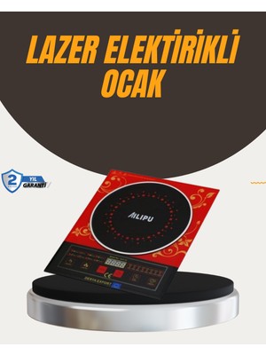 TeknoKapsül Dokunmatik Kontrollü 2400W Indüksiyon Ocak Zaman Ayarlı