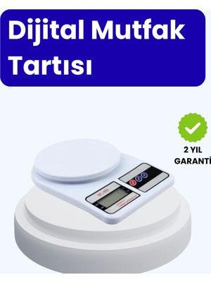 TeknoKapsül Dijital Mutfak Terazisi 10KG Kapasiteli 1g Hassasiyetli