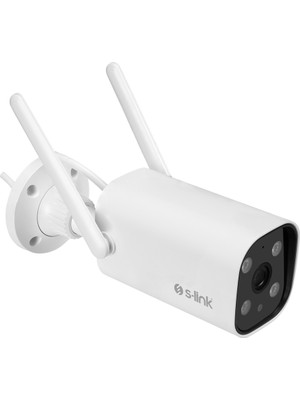 TeknoKapsül S-Link SL-BLT01 Akıllı Güvenlik Kamerası Wifi 2mpix 3.6mm Lens 10M. Gece Görüşü Micro Sd Kartlı Tuy