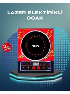 TeknoKapsül Dokunmatik LED Ekranlı Indüksiyon Ocak 8 Fonksiyonlu