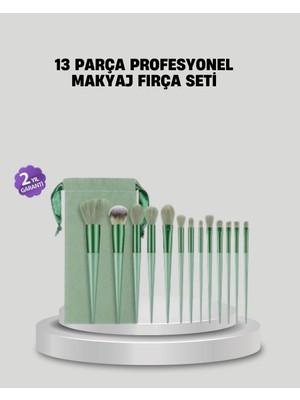 TeknoKapsül Profesyonel Makyaj Seti Yumuşak Kıllı Taşınabilir Çantalı