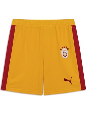 Puma Galatasaray S.K. Retro Erkek Sarı/Kırmızı Futbol Şortu.81