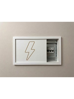 Cücü Ahşap Elektrik Panosu Gizleme Kutusu