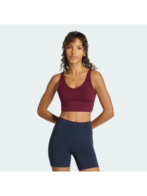 Adidas Performance HZ0874 3 Stripes Studio All Me Light Support Bra