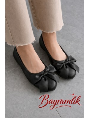 Bermody Braid Kadın Hafif Rahat Taban Şık Günlük Ofis Babet Ayakkabı