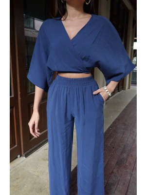 Amaze Tencel Kumaş Bağlamalı Takım
