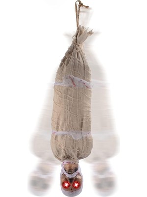 EkoAlışverişDünyam Halloween Sensörlü Işıklı Hareketli Mumya