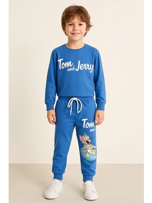 GMG Collection Baby Rahat ve Eğlenceli Çocuk Eşofman Takımı – Tom & Jerry Desenli