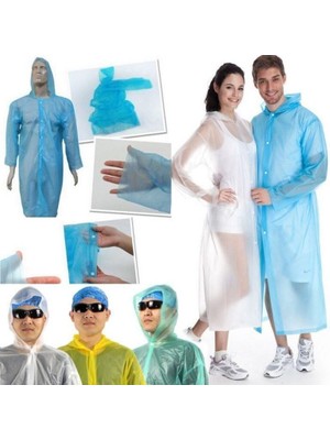 EkoAlışverişDünyam Tek Kullanımlık Çıtçıtlı Yağmurluk