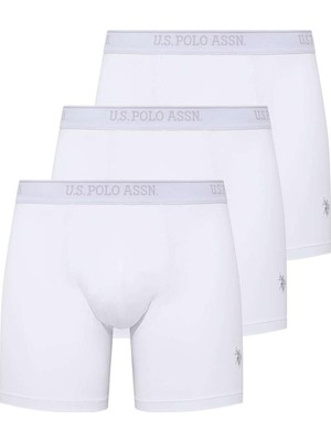 Erkek Uzun Paçalı Pamuklu 3'lü Paket Boxer 80454