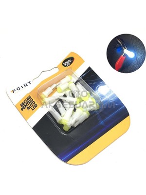 Hayat Store T5 Ampul Iç Gösterge Ledi Ultra Parlak 20'li Takım Beyaz