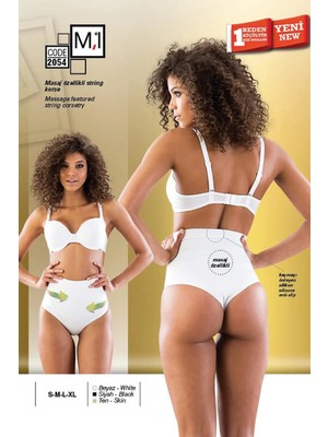 Macgon Hamile Ten Masaj Özellikli Dikişsiz String Lohusa Korse