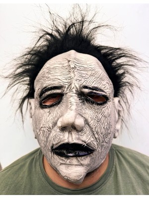 EkoAlışverişDünyam Michael Myers Siyah Saçlı Yüz Maskesi