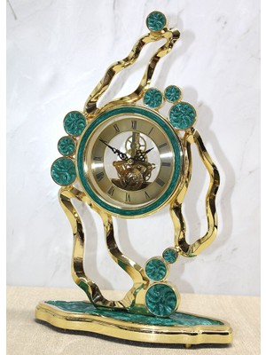 EkoAlışverişDünyam Özel Yeşim Tasarım Masa Üstü Saat