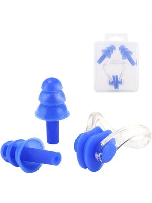 Azrlya Silikon Burun ve Kulak Tıkayıcı Yüzücü Set