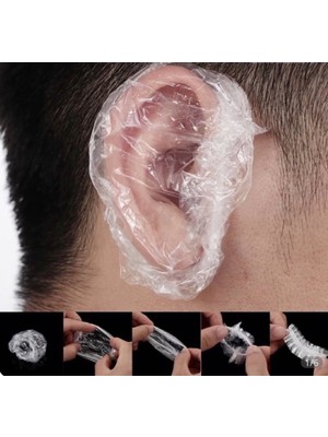 Azrlya Su Geçirmez Kulak Örtüleri Su Geçirmez Kulak Kapları Duş Için 100 Adet