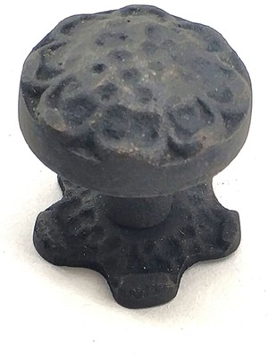 Azrlya Antika Tarz Dekoratif Pirinç Anıt Mobilya, Çekmece Düğme - 25 Mm, Oksit