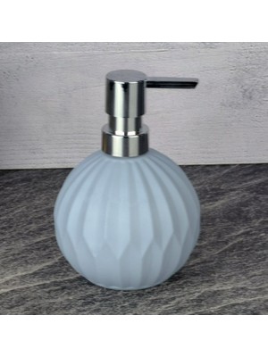 Tohana Sıvı Sabunluk, Cam, Gri, 15X10 cm