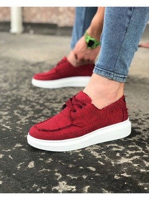 Virtustore Bordo Erkek Günlük Ayakkabı