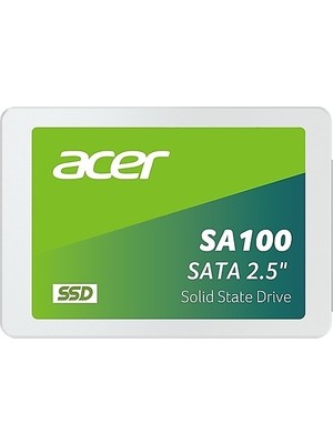 Tuba Toptaş Acer SA100 2.5 240GB Sata Iıı 560MB-500MB/S 3D Nand SSD Dısk