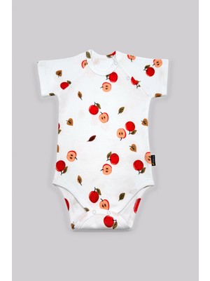 %100 Pamuk Reglan Kol Çıtçıtlı Bebek Body