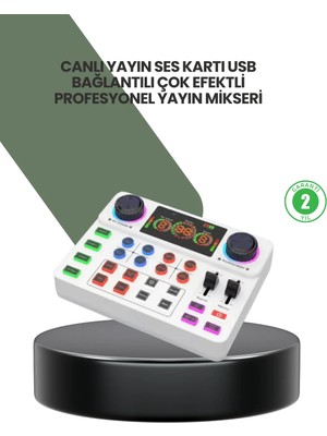Epilons Podcast Karaoke ve Sosyal Medya Yayınları Için Ses Kartı