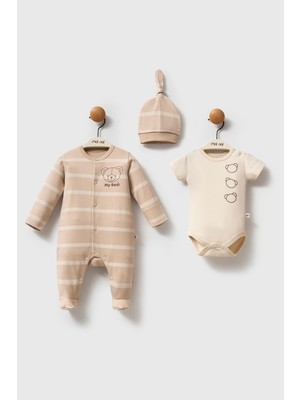 Moi Noi Premium "my Bear" Koleksiyonu Üçlü Tulum & Body Seti
