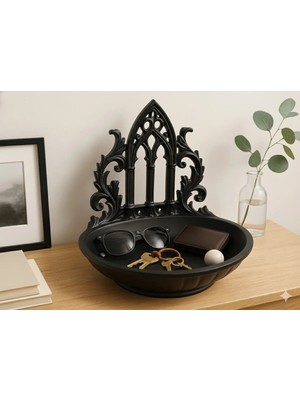 TriVox3D Dekoratif Taht Şeklinde Süs Eşyası Kase