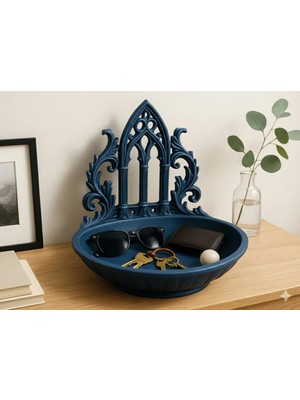 TriVox3D Dekoratif Taht Şeklinde Süs Eşyası Kase