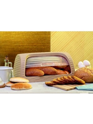 Epilons Hasır Desenli Ekmek Saklama Kutusu