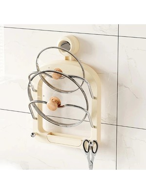 Epilons Mutfak Tava Tencere Kapak Tutucu Organizer Raf