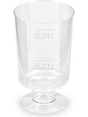 Hayaller Dükkanı Kadeh Akrilik 50 cc Şeffaf 20'li