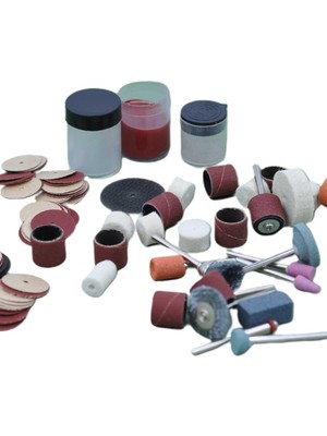 Epilons Uravas Store® 105 Parça Metal Zımpara Gravür Taşlama Oyma Seti Kalıpçı Takımı