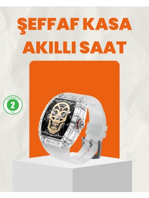 Uzun Pil Ömürlü Akıllı Saat Spor ve Günlük Kullanım