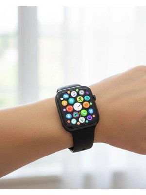 Akıllı Saat Yeni Nesil Android ve Ios Uyumlu Titreşim Modlu Alarm Kronometre