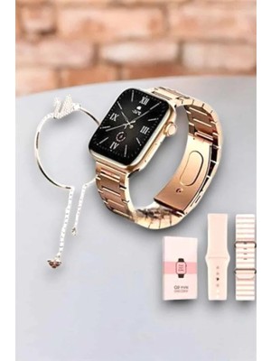 Akıllı Saat Kadınlara Uyku ve Sağlık Takibi Yapabilen Bileklik Hediyeli