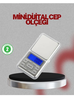 TeknoKapsül Işıklı LCD Ekranlı Hassas Tartı Terazisi