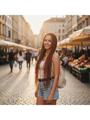 TeknoKapsül Afrika Örgüsü ve Rasta Için Sen / Kızıl Bakır
