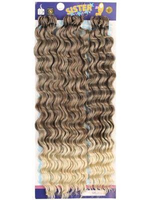 TeknoKapsül Afro Dalgası / Küllü Kahve / Platin Ombreli 8/613