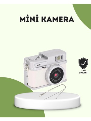 Epilons Mini Hd Dijital Kamera 1080P Kordonlu Taşınabilir Retro Model