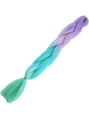 TeknoKapsül Afrika Örgülük Ombreli Sen 100 Gr. / Lila / Pembe / Turkuaz / Yeşil