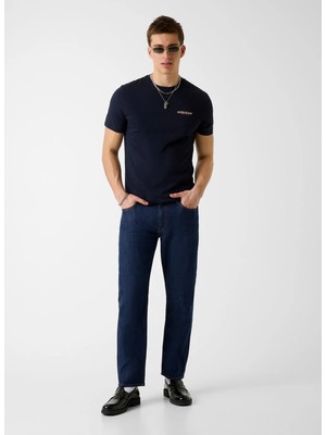 Guess Jeans Düşük Bel Regular Fit Lacivert Erkek Denim Pantolon M6RA1BD002G-GDRK Lac Denim Pantolon