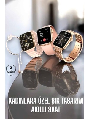 Akıllı Saat Kadınlara Uyku ve Sağlık Takibi Yapabilen Bileklik Hediyeli
