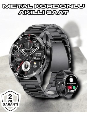 Nfc ve Kablosuz Şarjlı Akıllı Saat Ekg, Nabız & Spor Modları ile Ios ve Android Uyumlu