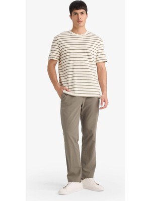 DeFacto %100 Pamuk Pantolon F9244AX26SP