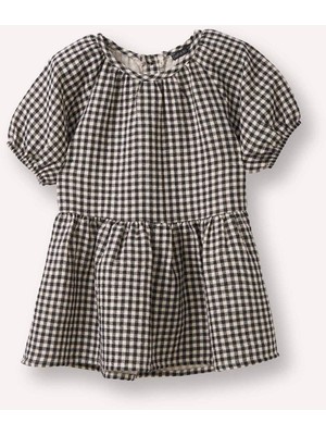 DeFacto Uzun Kollu Müslin Elbise Kız Bebek H5140A526SM