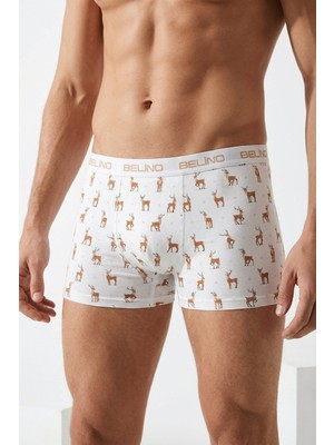 Belinoplus Desenli Erkek Boxer- Deer Charm