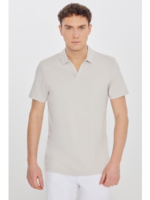 Altınyıldız Classics %100 Pamuk Slim Fit Dar Kesim Polo Yaka Tişört
