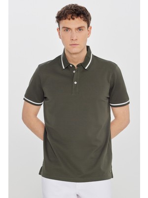 Altınyıldız Classics %100 Pamuk Standart Fit Normal Kesim Polo Yaka Tişört